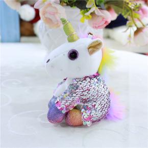 Wholesale Cute Animal Sequins Stuffed Plush Soft Toy 