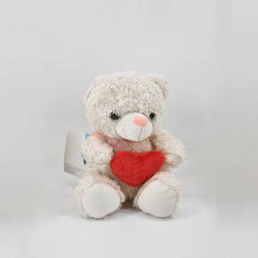 White Teddy Bear Custom Stuffed Animal Soft Plush Toys for Valentine's Day Gift