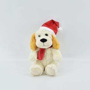 Custom Christmas Gift Dog Plush Toy Stuffed Animal Plush Doll       