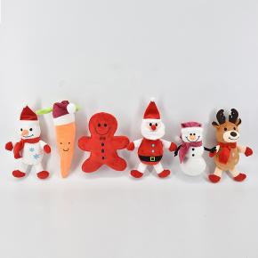 Holiday Christmas Design Custom Squeaky Dog Chew Pet Plush Toys