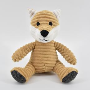 ​Manufacturer Corduroy Soild Animal Plush Chew Dog Bite Resistant Pet Toy