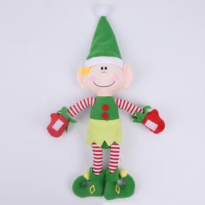 China Supplier Christmas Elf Doll Soft Stuffed Animal Kids Gifts Custom Plush Toys 